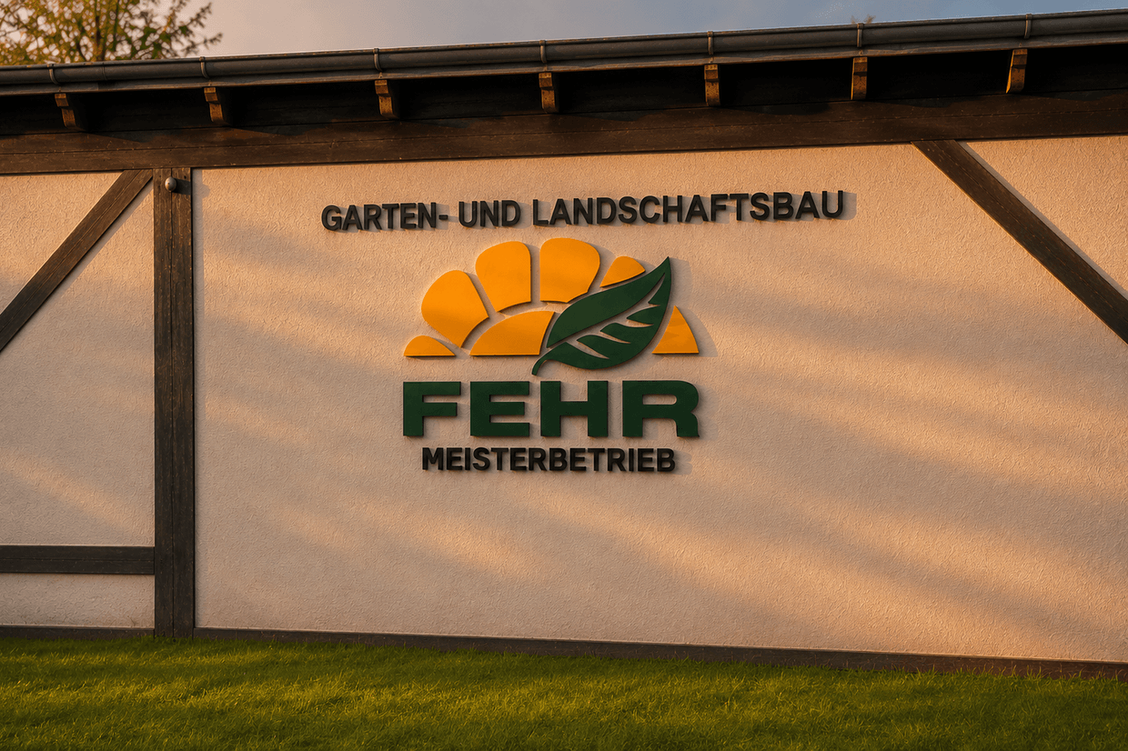 Marcel Fehr mit seinem Vater im Familienbetrieb für Garten- und Landschaftsbau in Oberstdorf